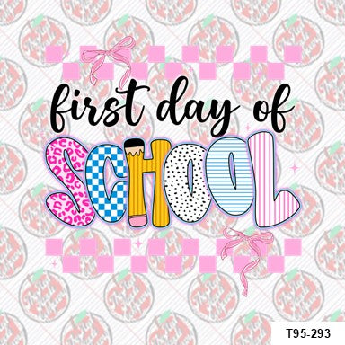 First Day of School 3