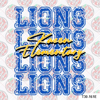 Lions Lions Lions-Kazen Elementary