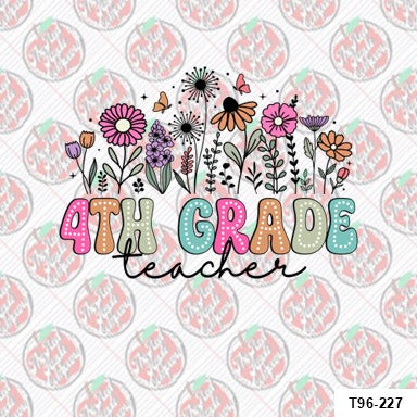 Fourth Grade Flowers