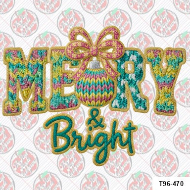 Merry & Bright Faux Crochet