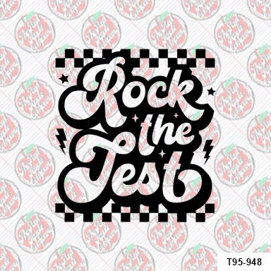 Rock the Test - Black