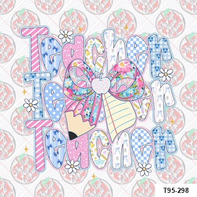 Teacher Bow Pastels