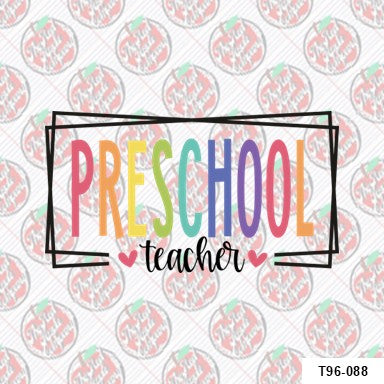 Preschool Colorful