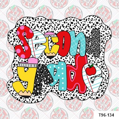 Second Grade Polka Dot