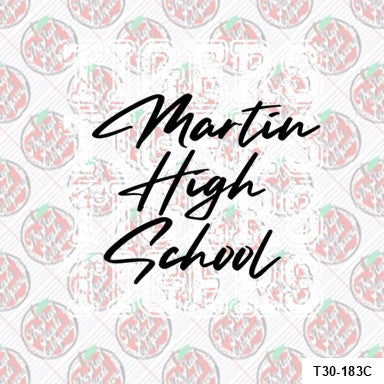 Tigers X 4 -🐅Martin High School
