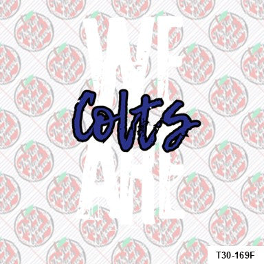 We are Colts Blue