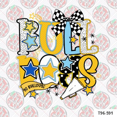 Bulldogs Mascot Preppy