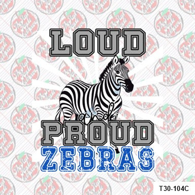 Loud and Proud Zebras-Zachry Elementary