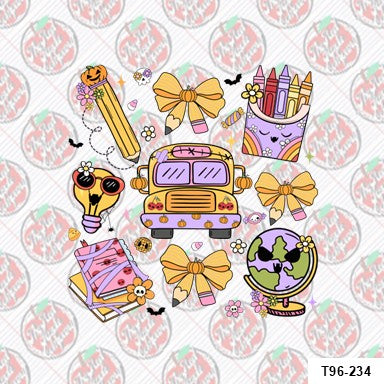 Halloween School Items