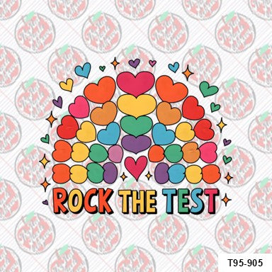 Rock the test hearts