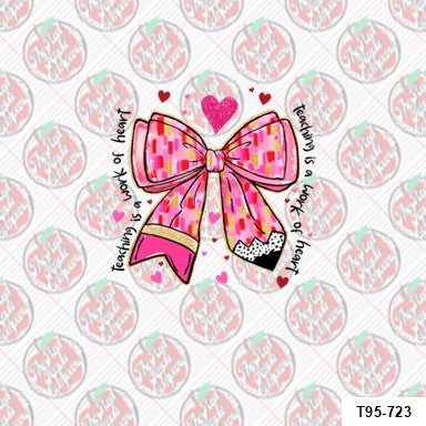 Valentines Pencil Bow