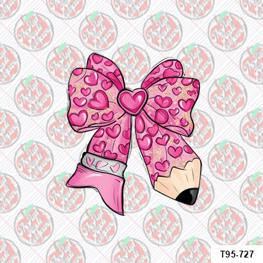 Valentine's Pencil Bow