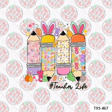 Teacher Easter Pencils