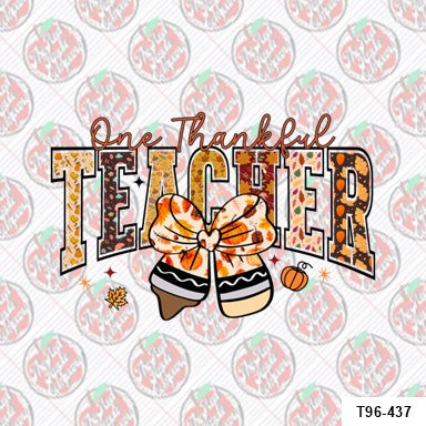 One Thankful Teacher