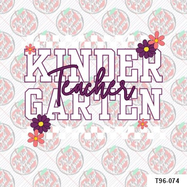 Kindergarten Checkered Lilac