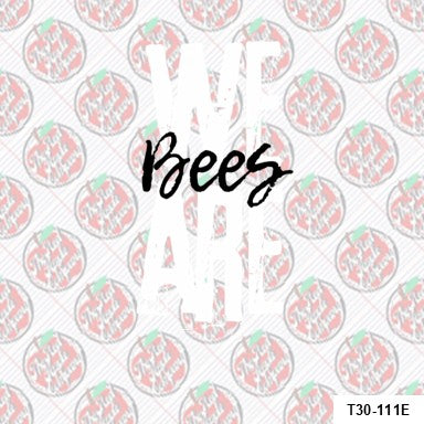 We are bees - black