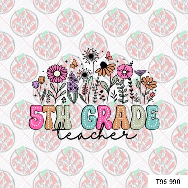 Fifth Grade Flowers