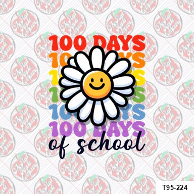 100 Days of School Daisy