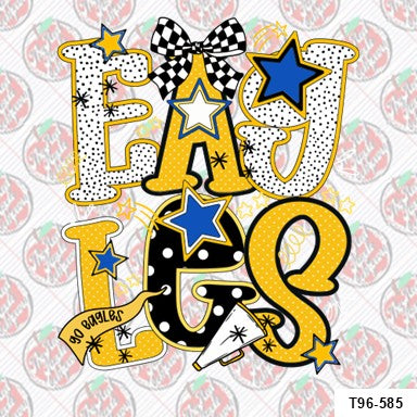 Eagles Mascot Preppy