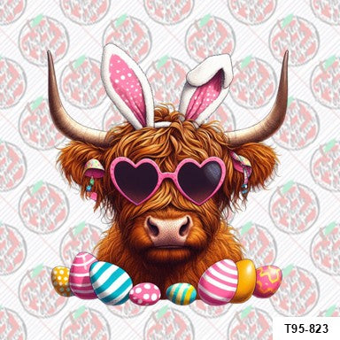 Highland Cow Easter