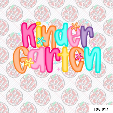 Kindergarten Bright Colors