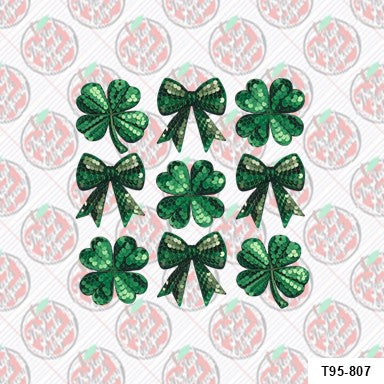 St. Patrick's Faux Sequin