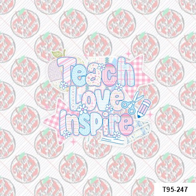 Teacher Love Inspire - Pastels