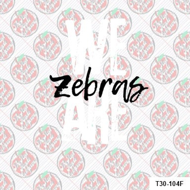 We Are Zebras-Zachry Elementary