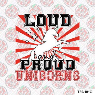 🌟 Loud and Proud Unicorns -Milton Elementary