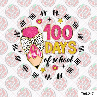 100 Days of School Tally Marks