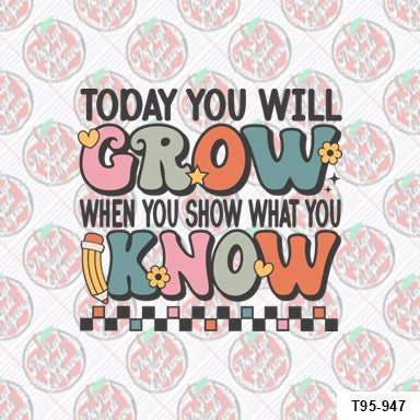 Grow show what you know