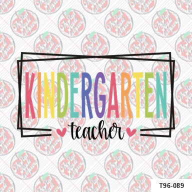 Kindergarten Colorful