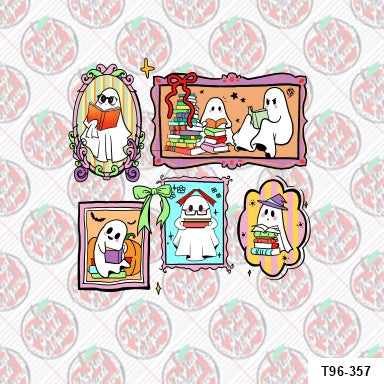 Retro Ghost Reading