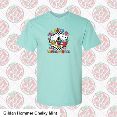 100 Days of Snoopy Loving School