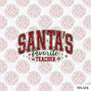 Santa's Favorite Teacher