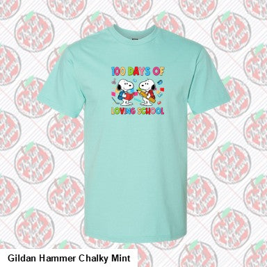 100 Days of Snoopy Loving School