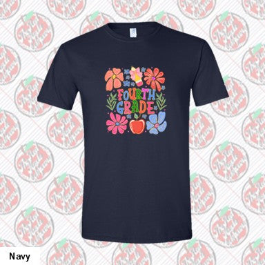 Fourth Grade Flower Colorful