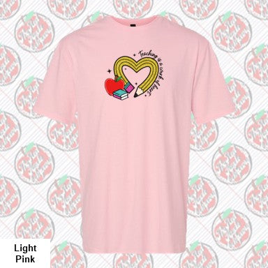Pencil Heart Apple