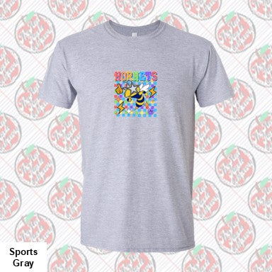 Hornets Mascot Retro