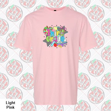 Third Grade Retro Checkered