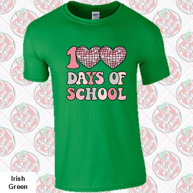 100 Days of School Hearts