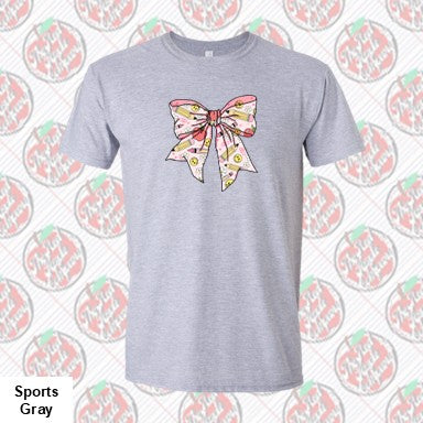 Teacher Coquette Pink Pencil Bow