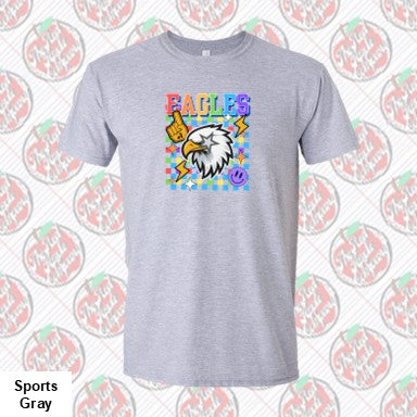 Eagles Mascot Retro