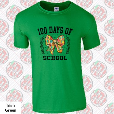 100 Days of School Pencil Bow