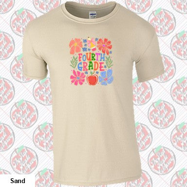 Fourth Grade Flower Colorful