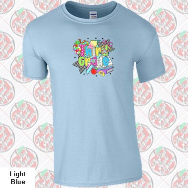 Third Grade Retro Checkered