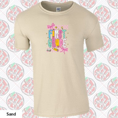 First Grade Coquette Checkered