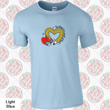 Pencil Heart Apple