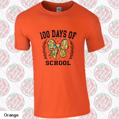 100 Days of School Pencil Bow