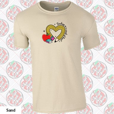 Pencil Heart Apple